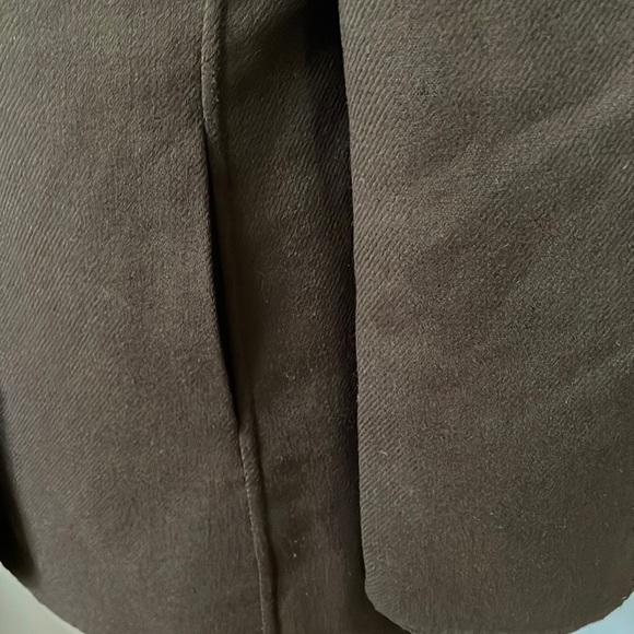 Talbots Petites 100% Wool Chocolate Brown Women’s Career Blazer Jacket Size 10 - Picture 8 of 16